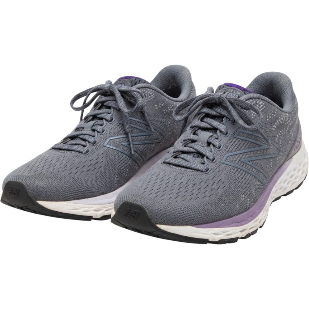 New Balance Fresh Foam 880v11 Women 8.5 D Wide Grey Purple W880D11 Running Shoes
